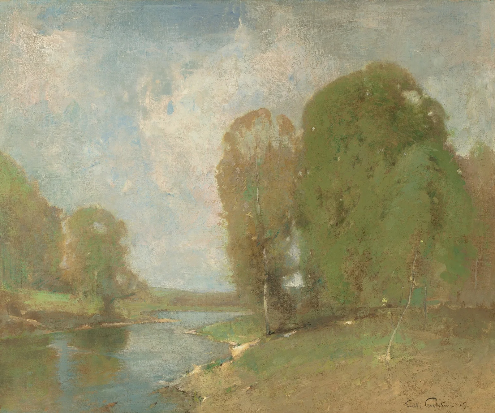 Meadow Brook av Emil Carlsen