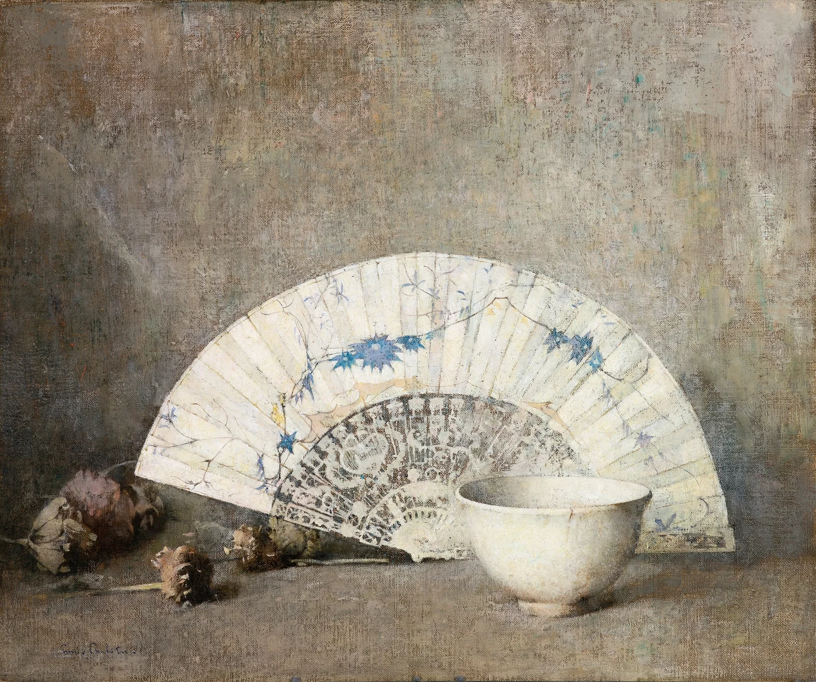 The Fan av Emil Carlsen