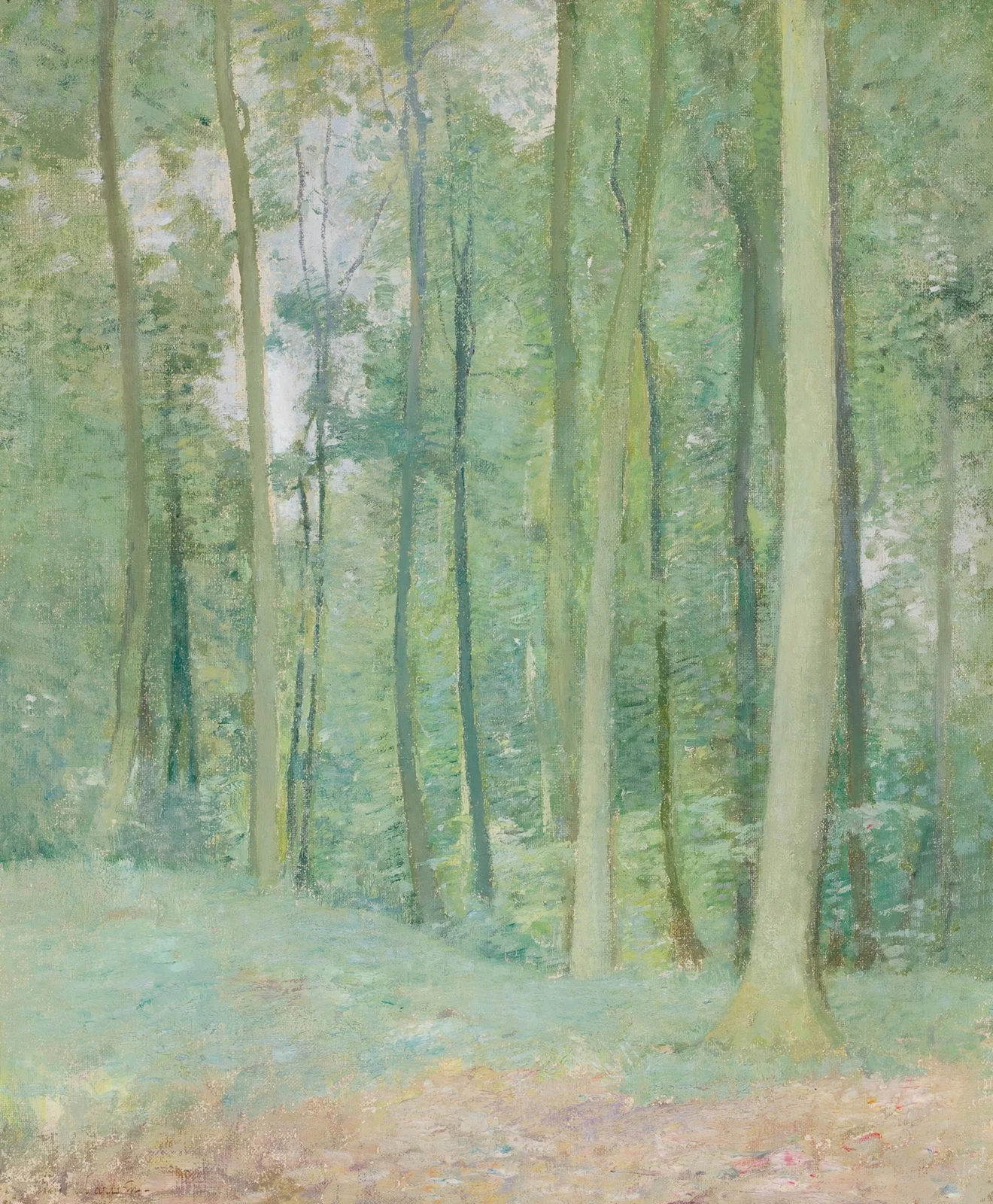 Wooded Landscape av Emil Carlsen
