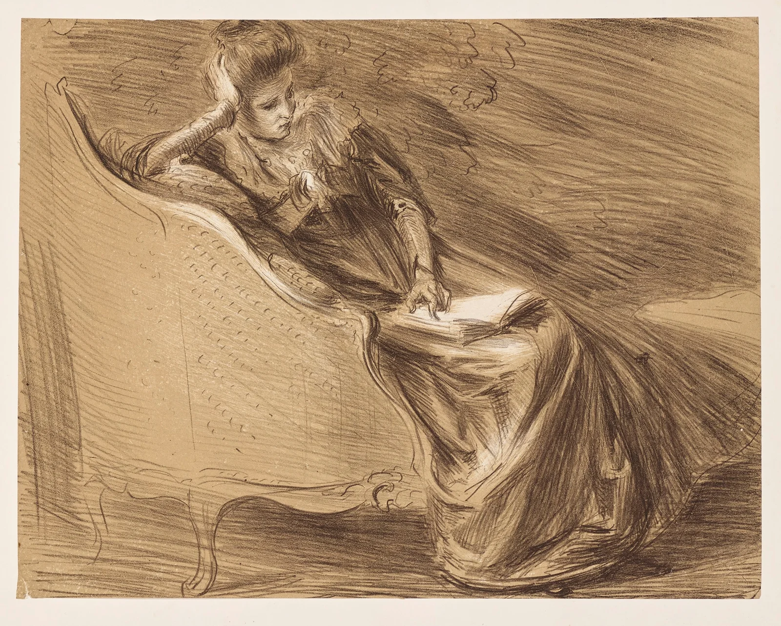Lucie Esnault av Jacques-Émile Blanche