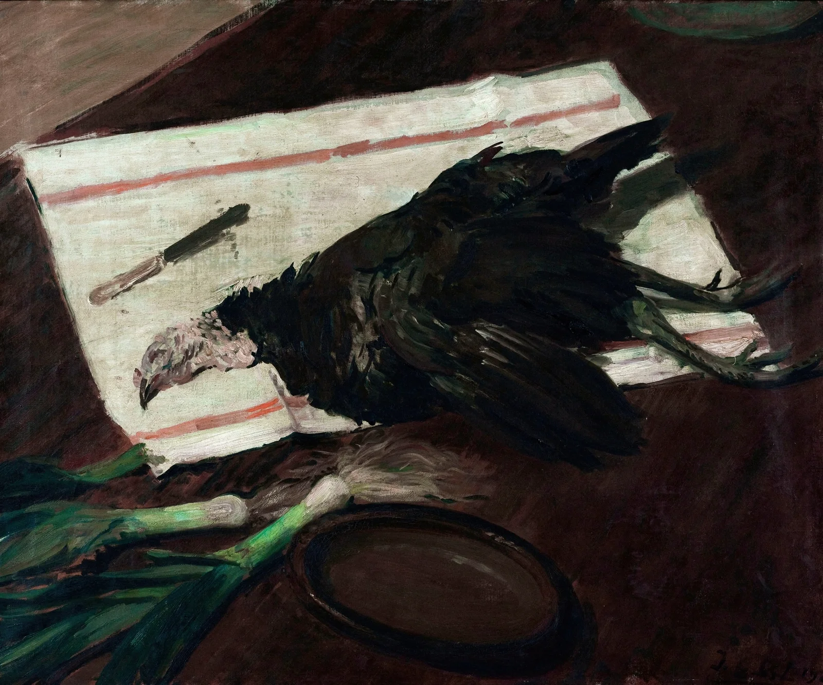 Nature Morte Au Dindon av Jacques-Émile Blanche