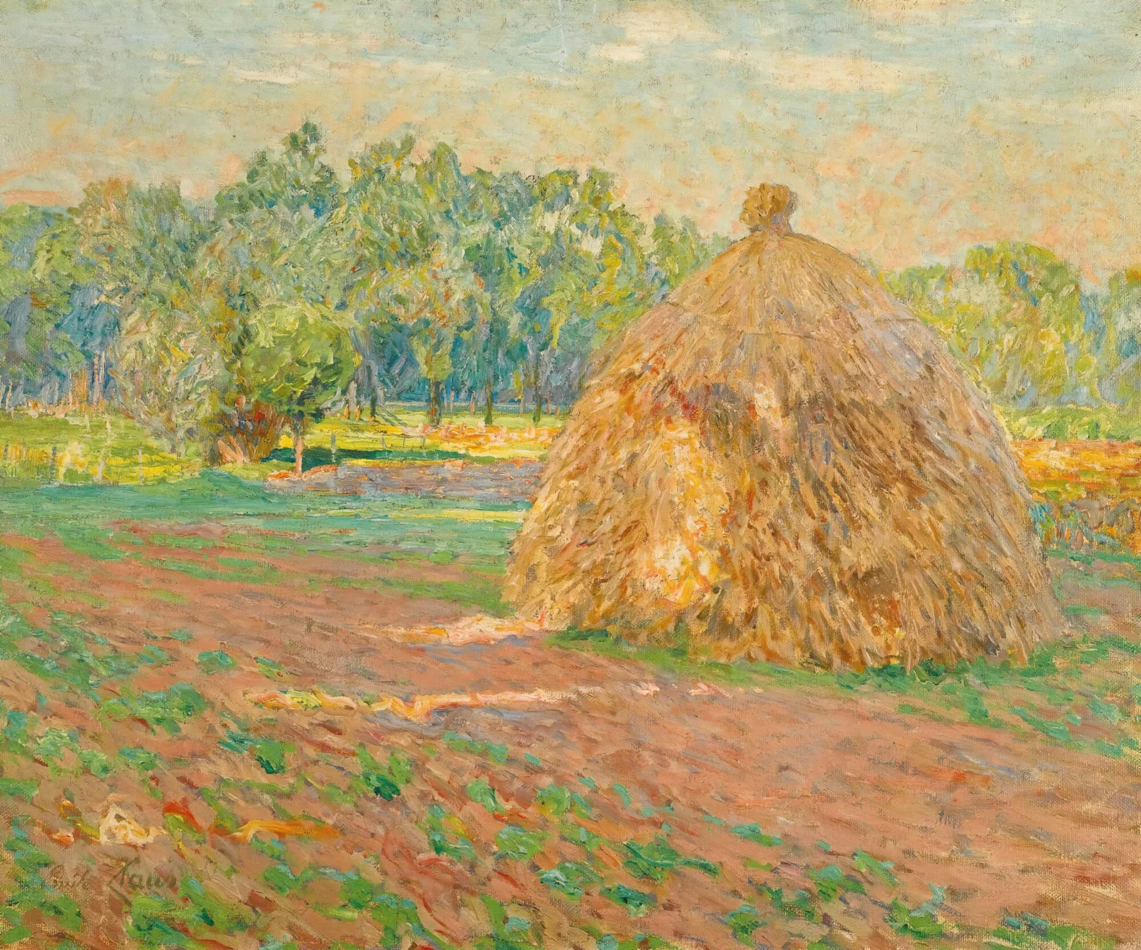 Meule de Foin av Emile Claus
