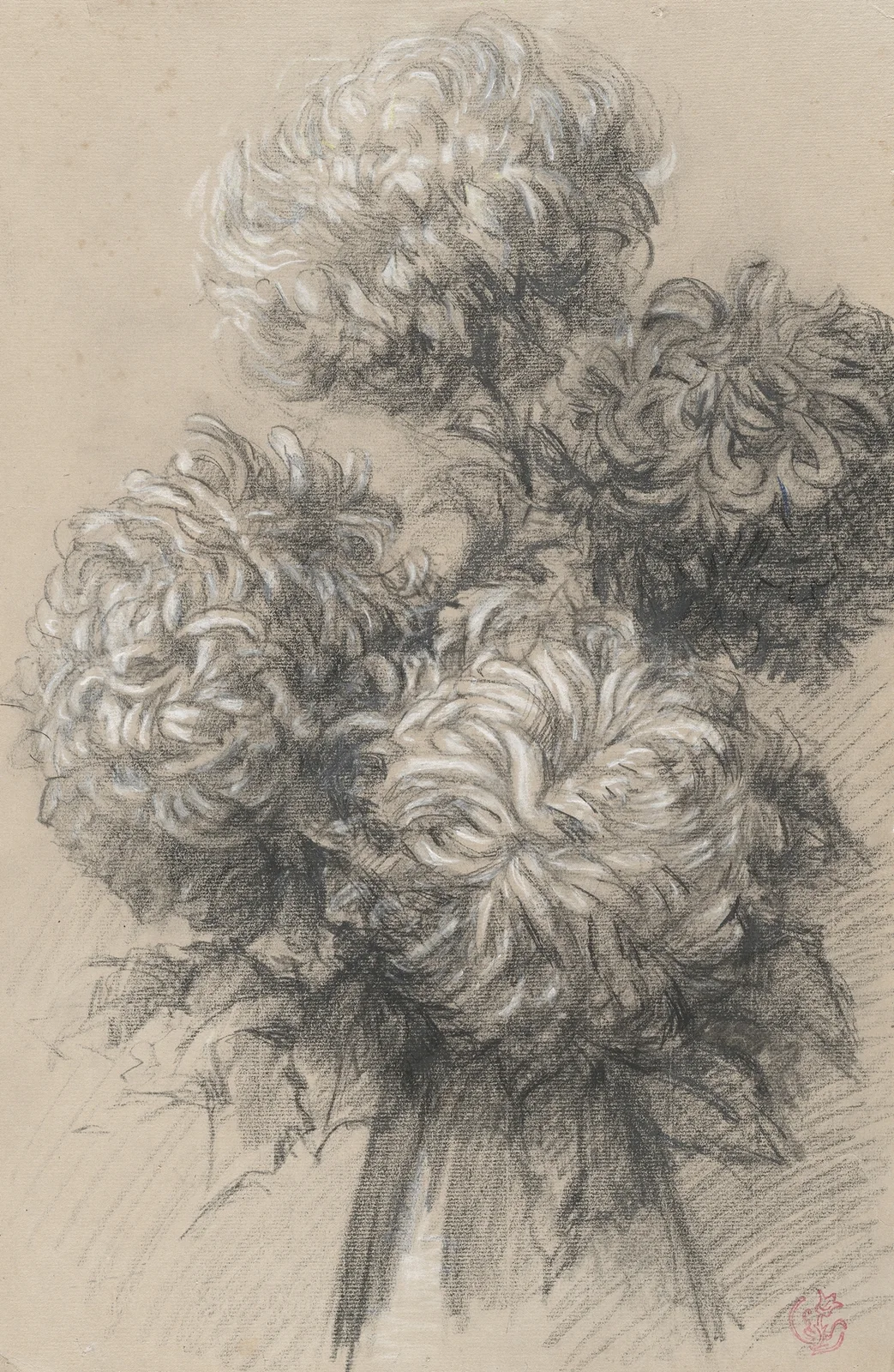 Chrysanthemums av Claude-Émile Schuffenecker