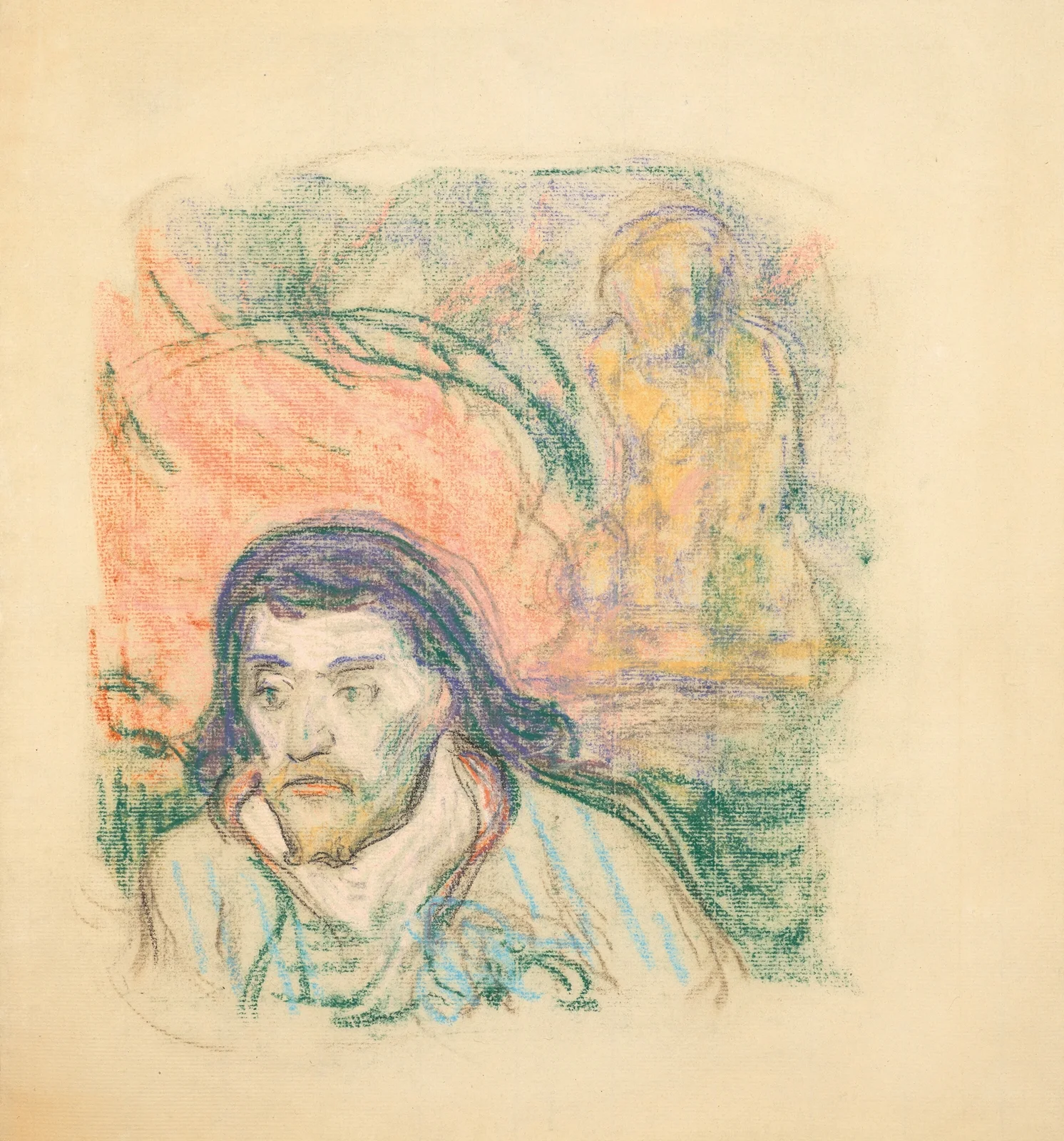 Paul Gauguin av Claude-Émile Schuffenecker