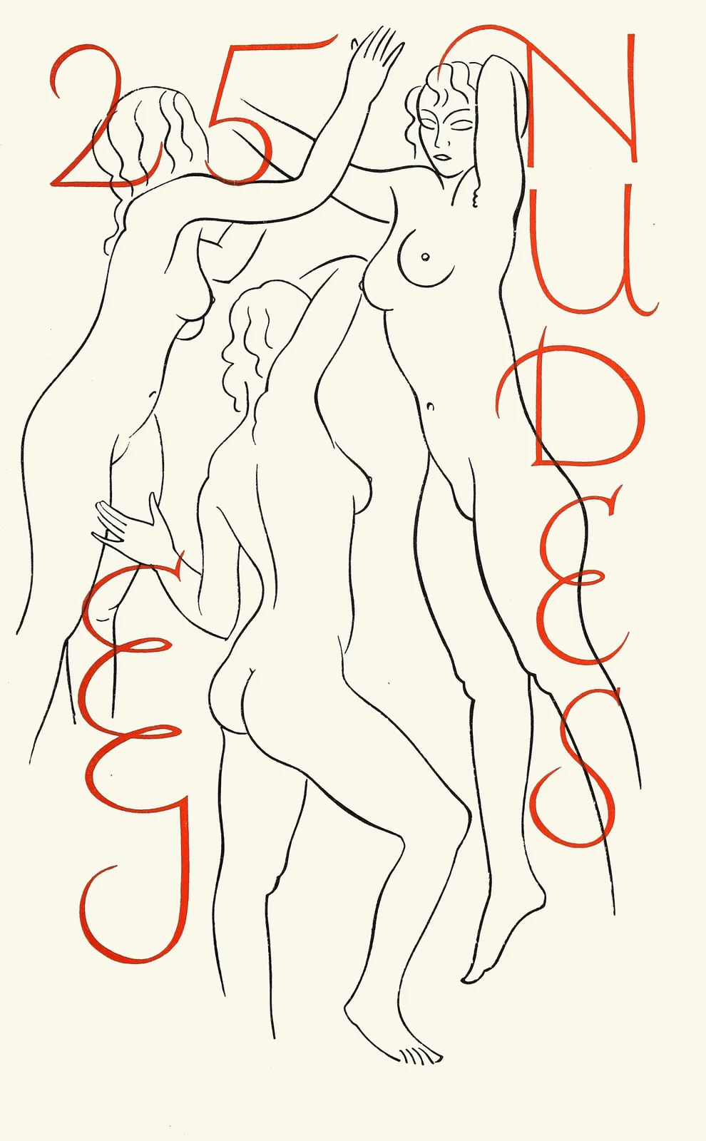 Twenty-five nudes Pl 01 av Eric Gill