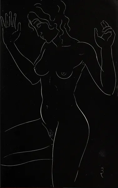 Twenty-five nudes Pl 06 av Eric Gill