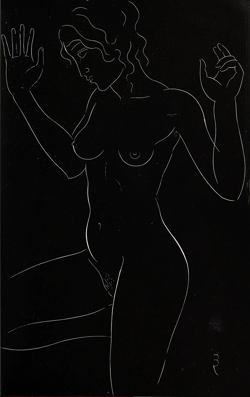 Twenty-five nudes Pl 06 av Eric Gill