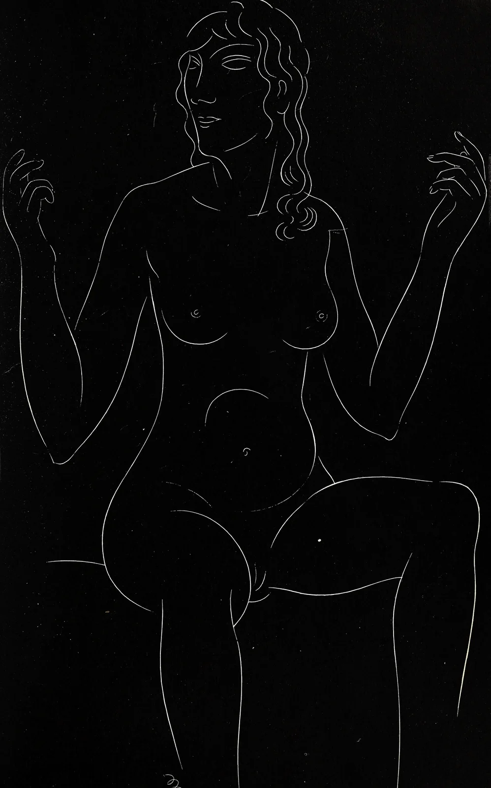 Twenty-five nudes Pl 12 av Eric Gill
