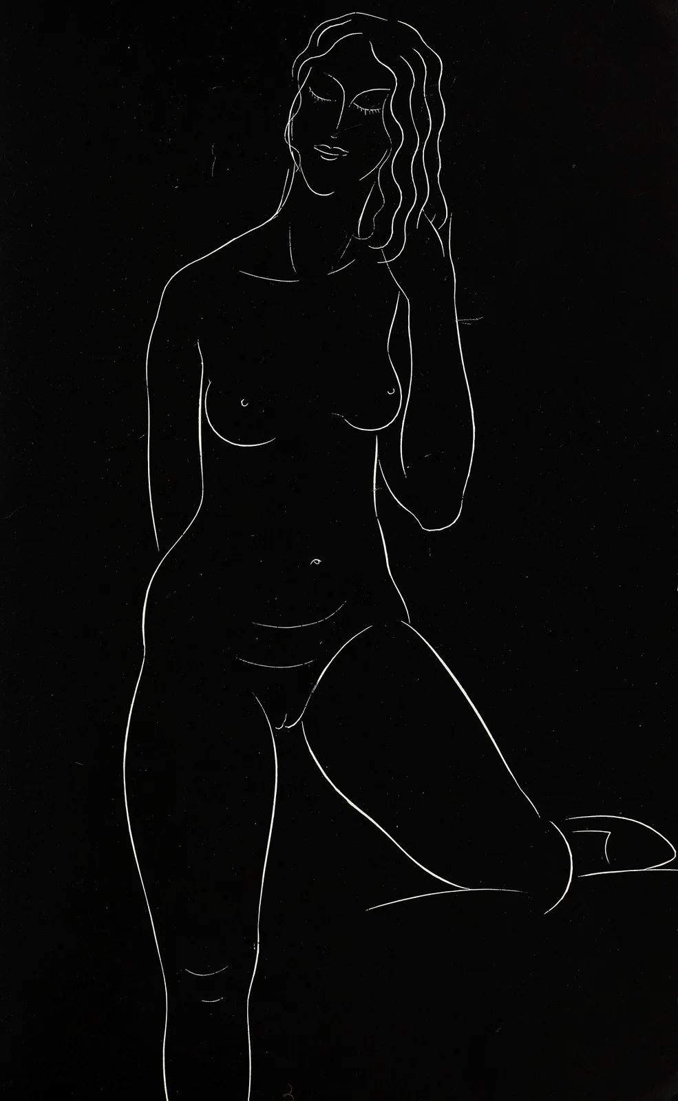 Twenty-five nudes Pl 13 av Eric Gill