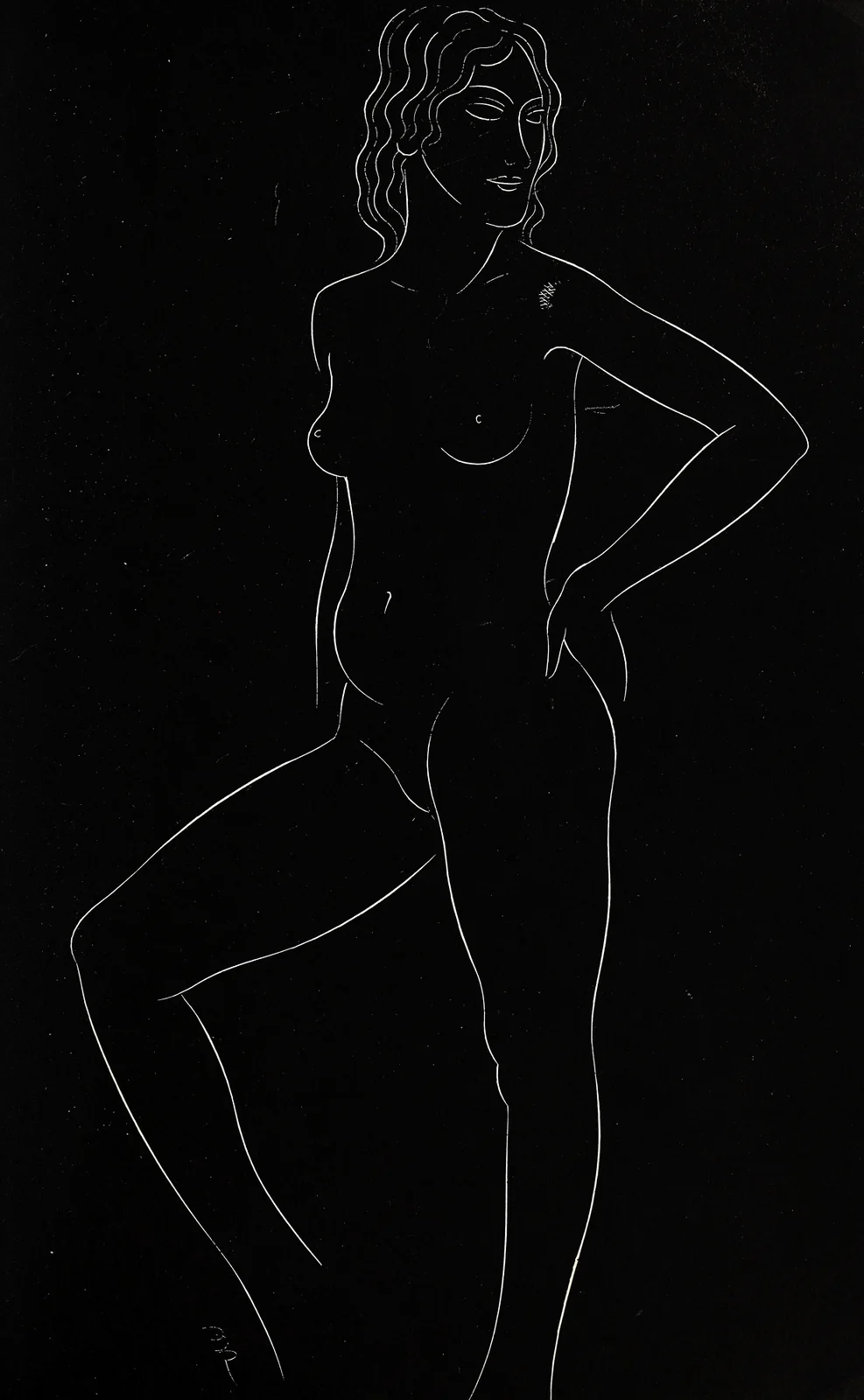 Twenty-five nudes Pl 15 av Eric Gill
