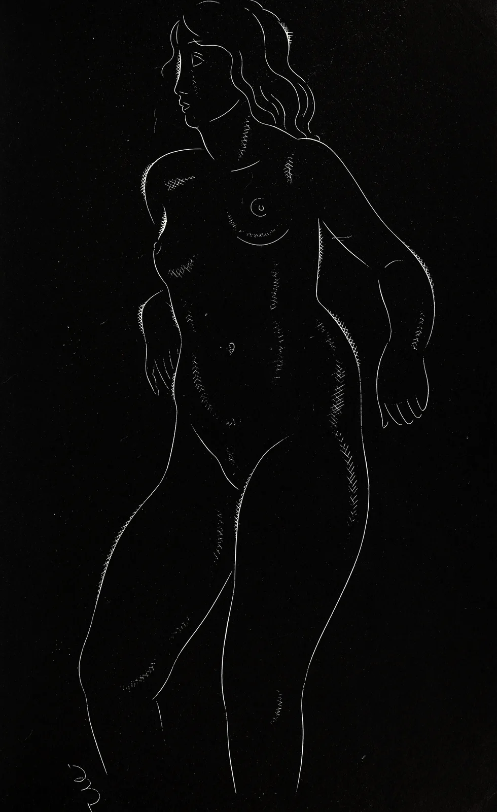 Twenty-five nudes Pl 18 av Eric Gill