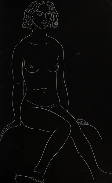 Twenty-five nudes Pl 19 av Eric Gill