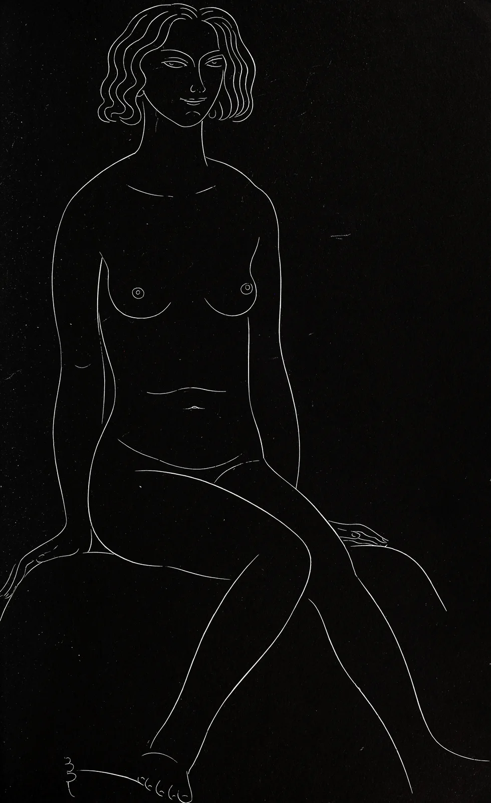 Twenty-five nudes Pl 19 av Eric Gill