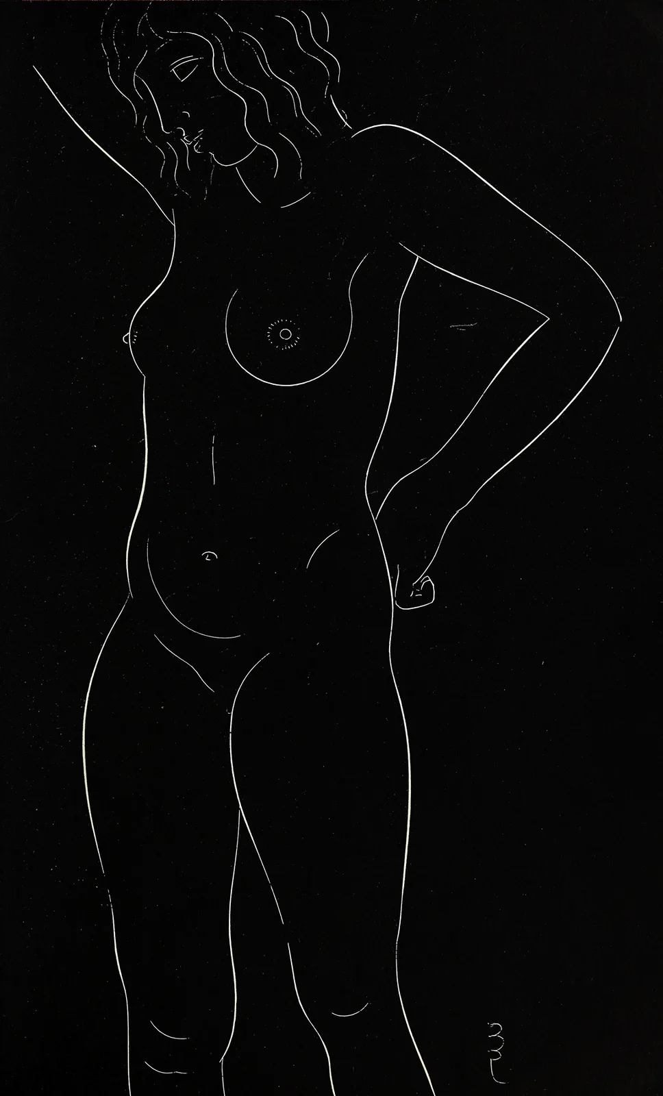 Twenty-five nudes Pl 20 av Eric Gill