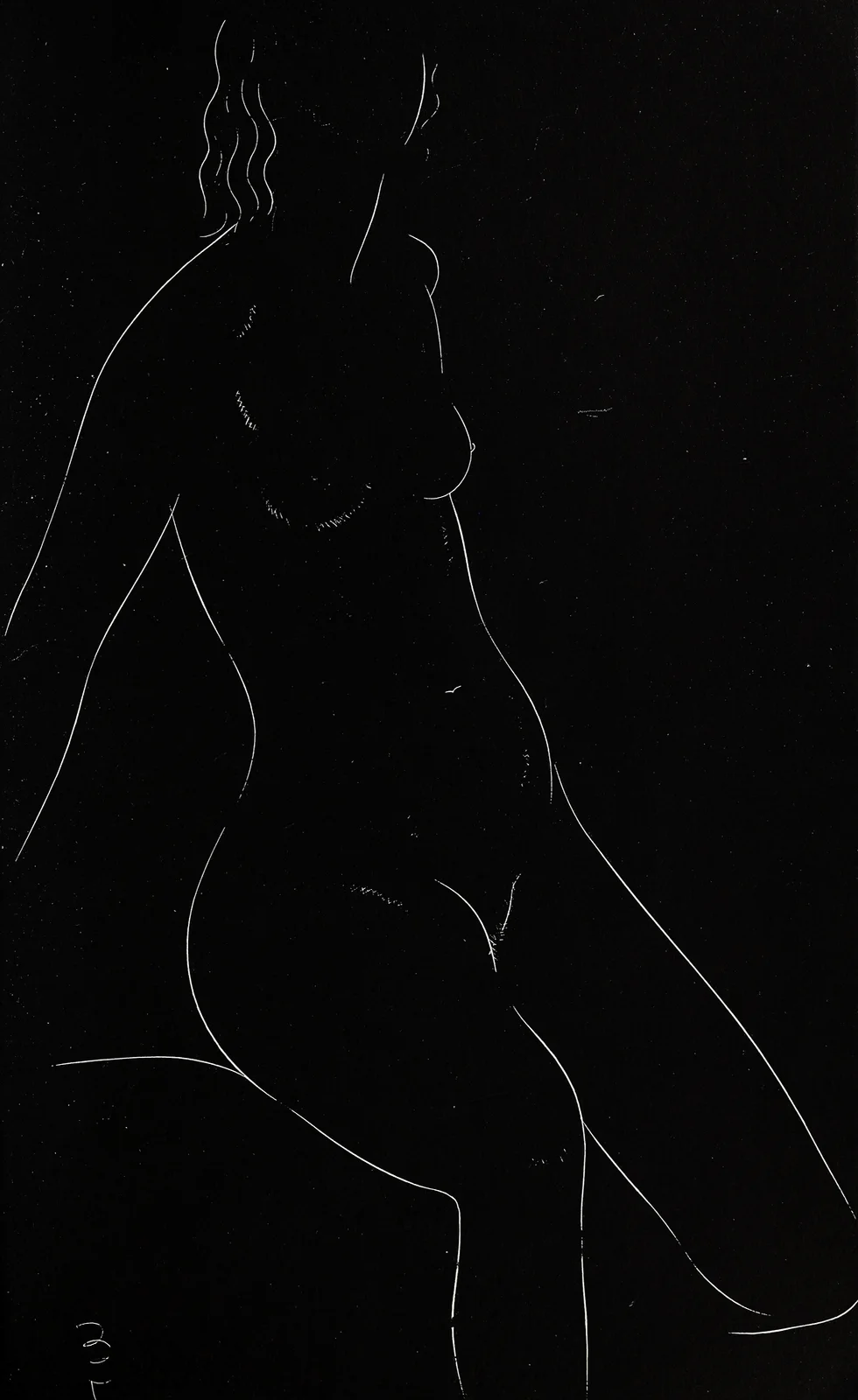 Twenty-five nudes Pl 22 av Eric Gill