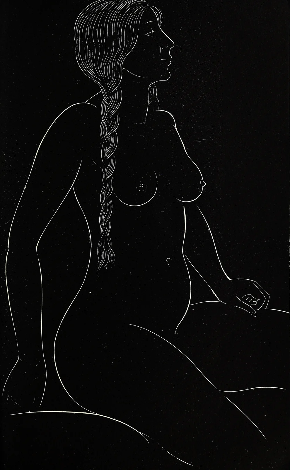 Twenty-five nudes Pl 24 av Eric Gill