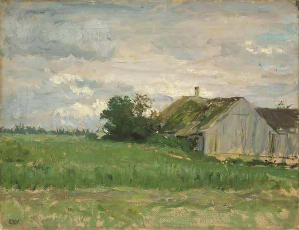 Landscape Study av Erik Werenskiold