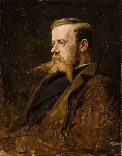 Portrait of the Painter Nikolai Ulfsten av Erik Werenskiold
