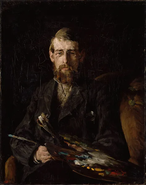 Portrait of the Painter Nils Hansteen av Erik Werenskiold