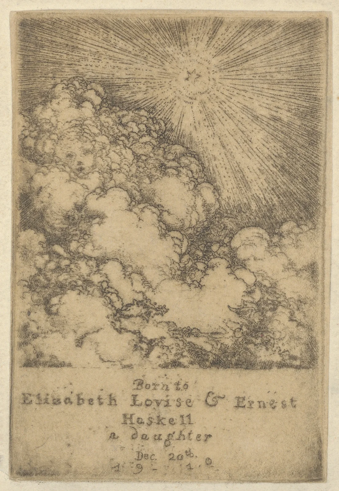 Hildegarde’s Birth av Ernest Haskell