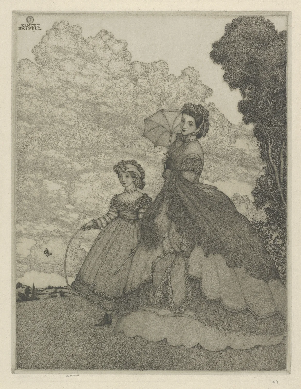 The Hilltop av Ernest Haskell