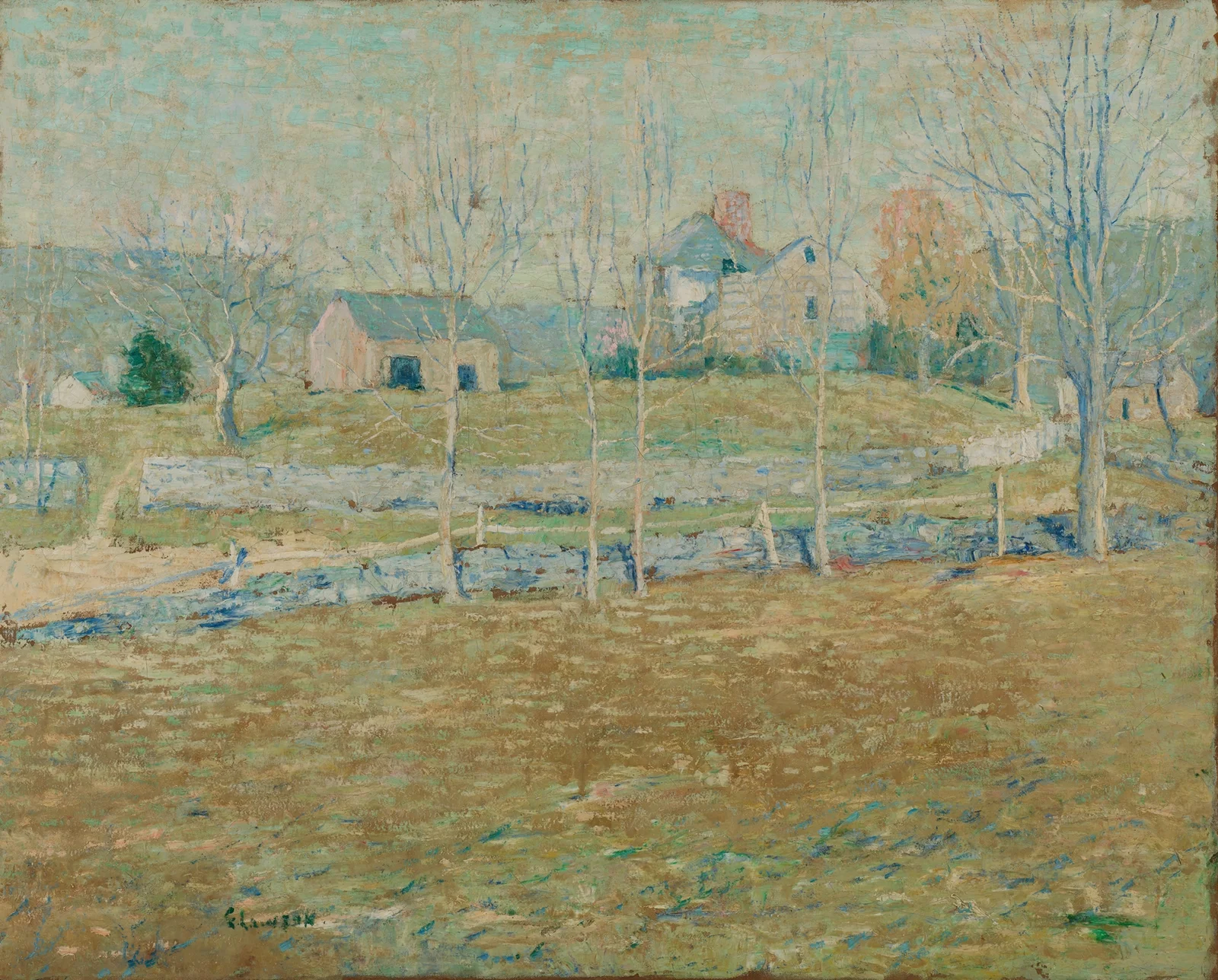 An Abandoned Farm av Ernest Lawson