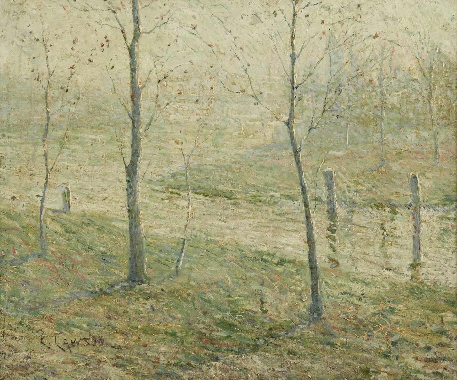 Morning Mist av Ernest Lawson
