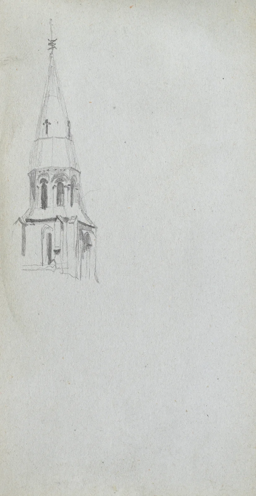 Church Spire av Ernest Meissonier