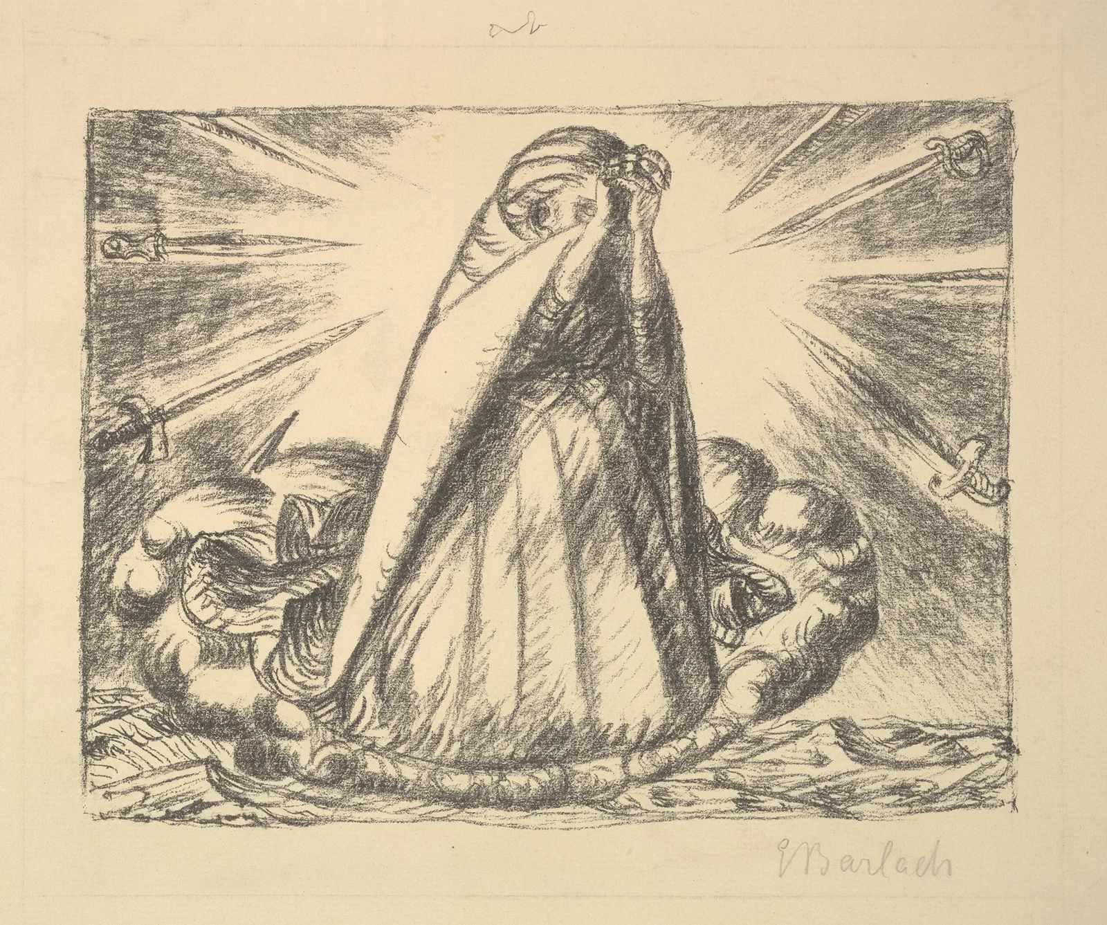 Dona Nobis Pacem (Give Us Peace) av Ernst Barlach
