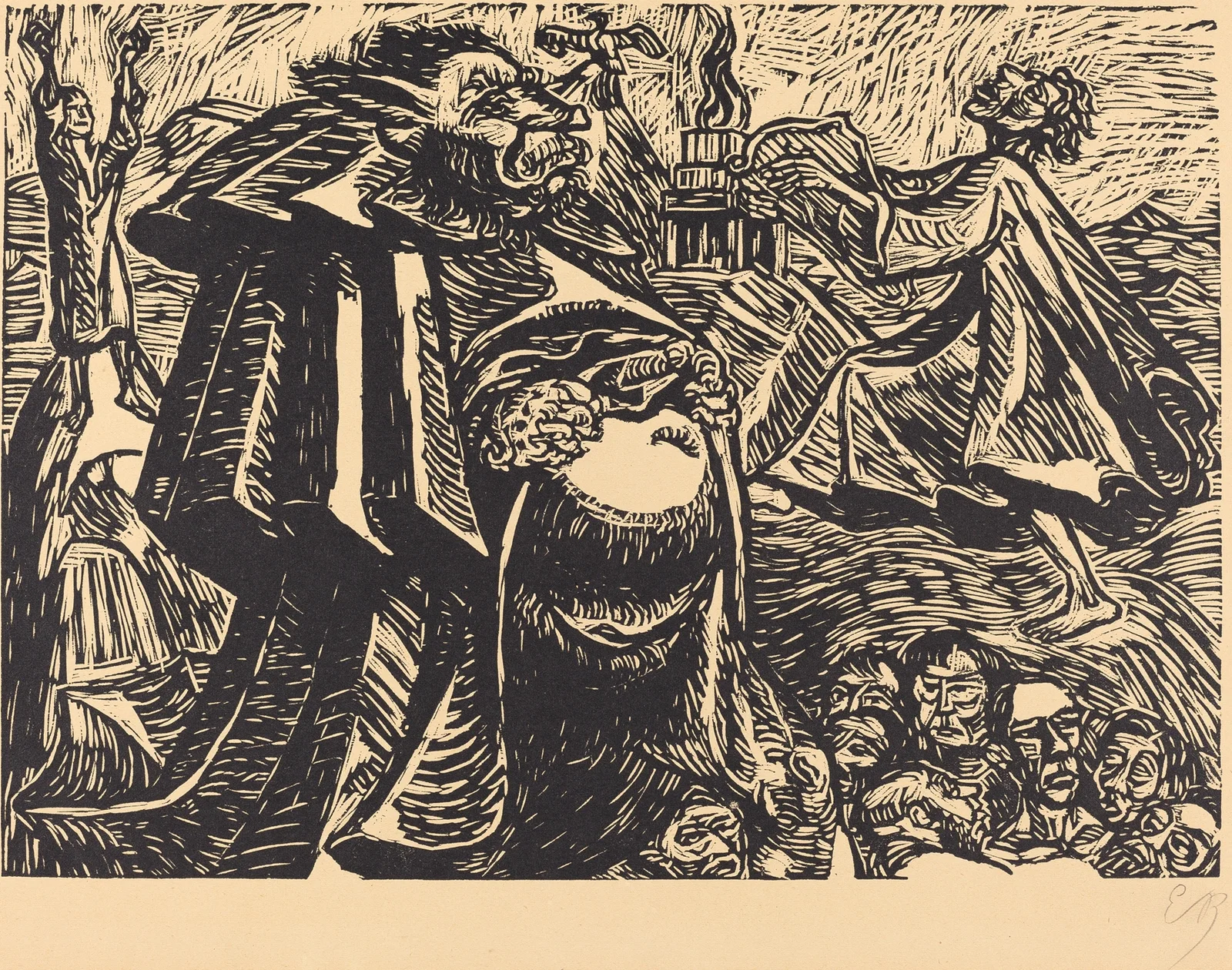 God Belly av Ernst Barlach