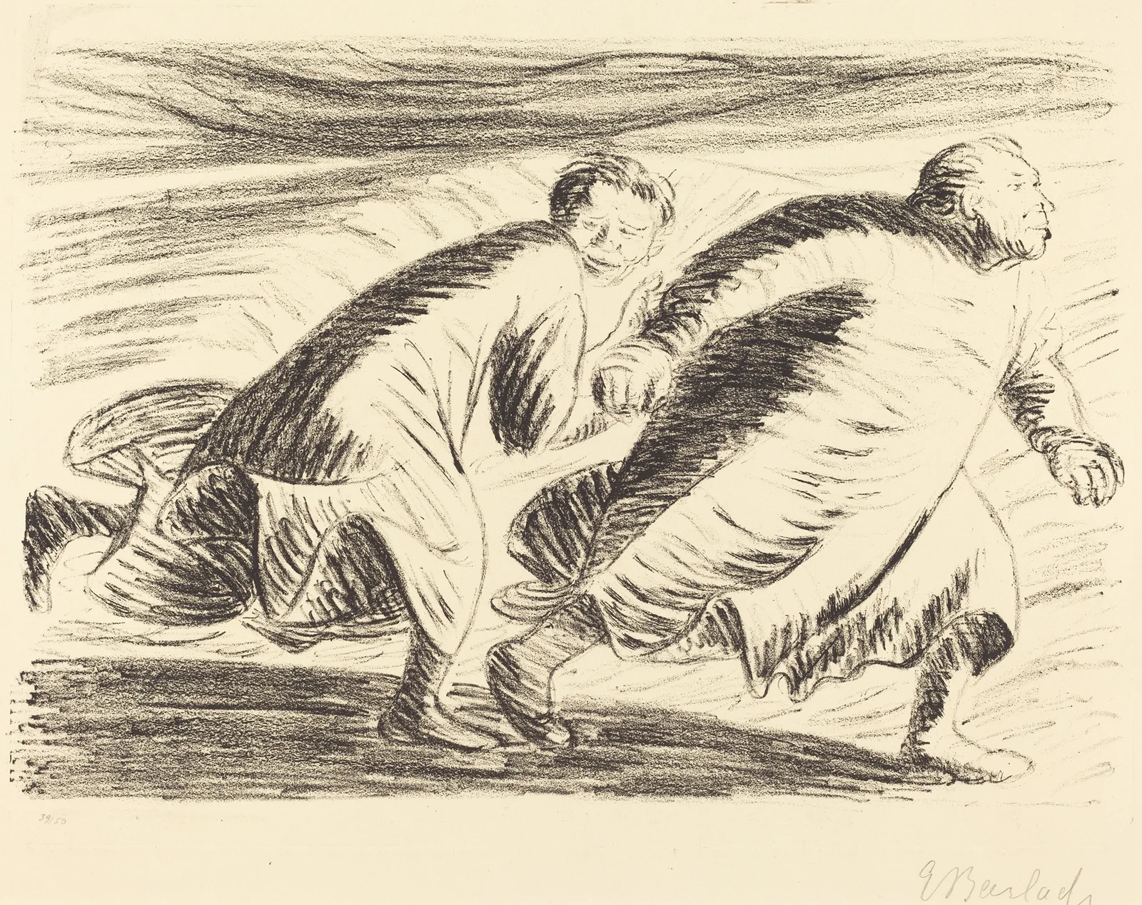 The Fugitives av Ernst Barlach