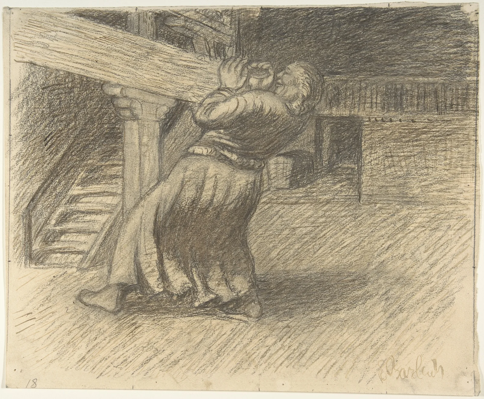 The Invisible (20th century) av Ernst Barlach