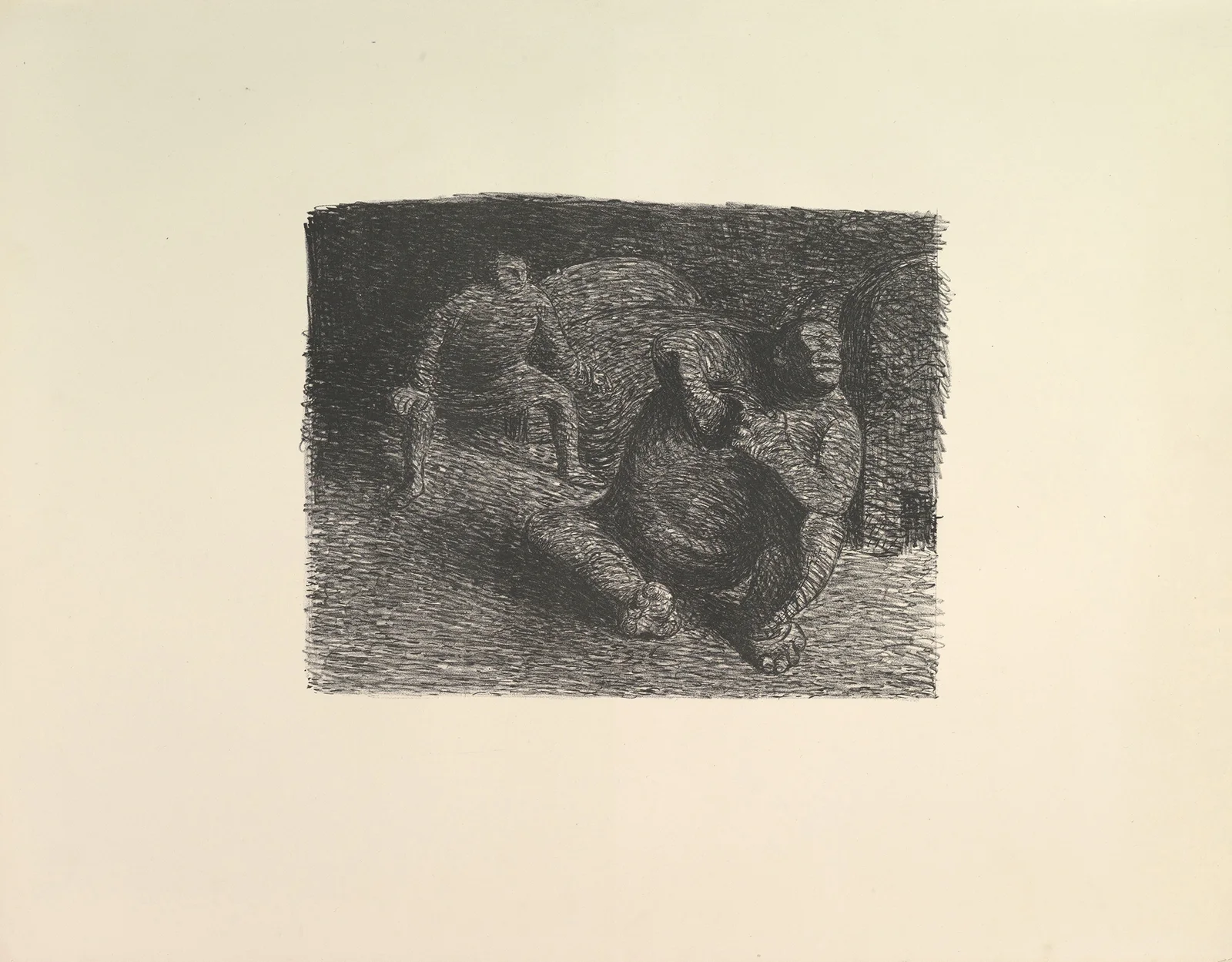 The Suspicious Elf (Verzweifelter Alb) av Ernst Barlach