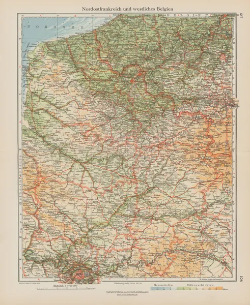 Nordostfrankreich und westliches Belgien av Ernst Friedrich