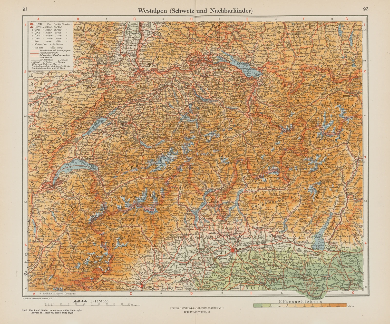 Westalpen (Schweiz und Nachbarlander) av Ernst Friedrich