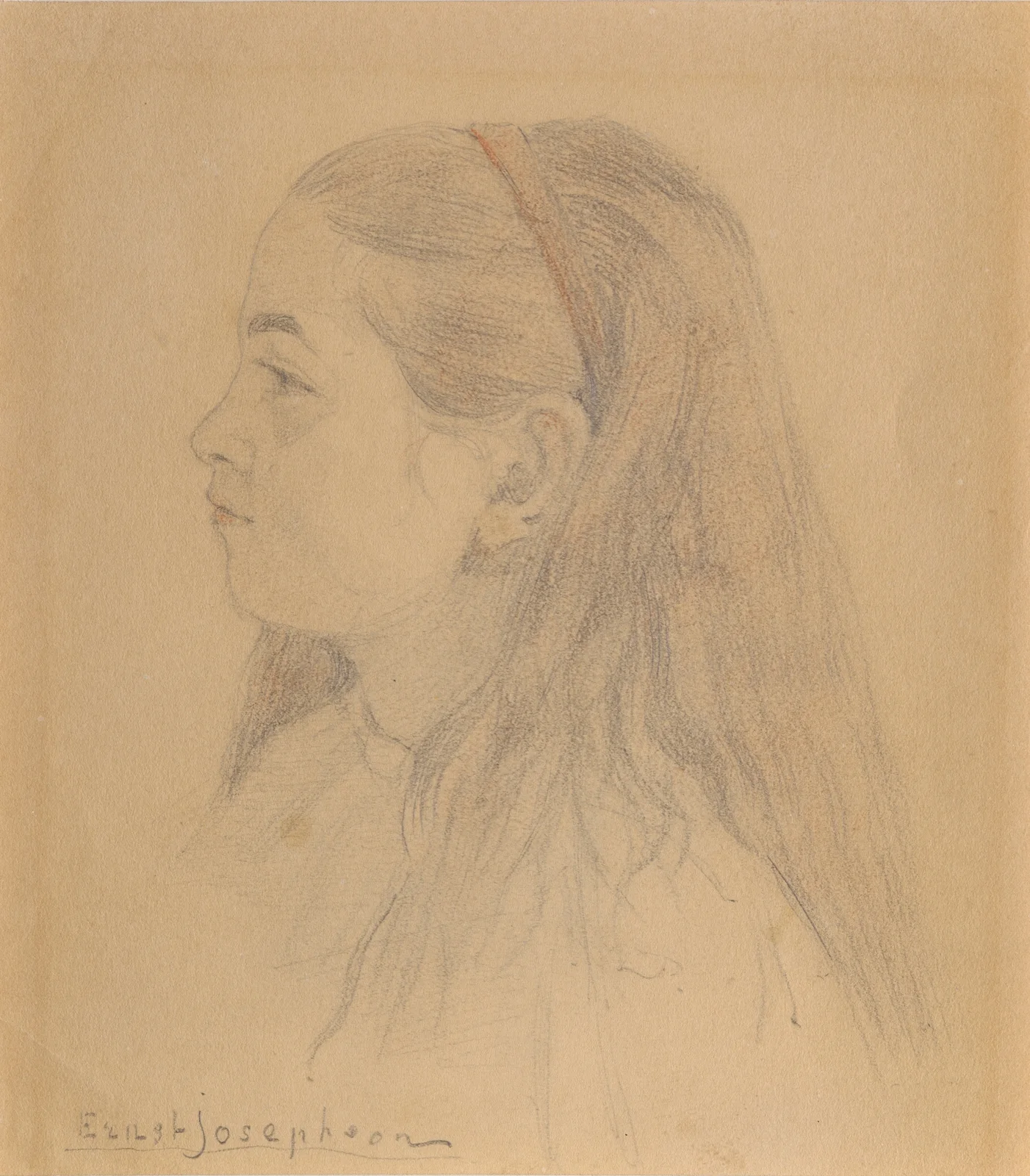 Anna Josephson av Ernst Josephson