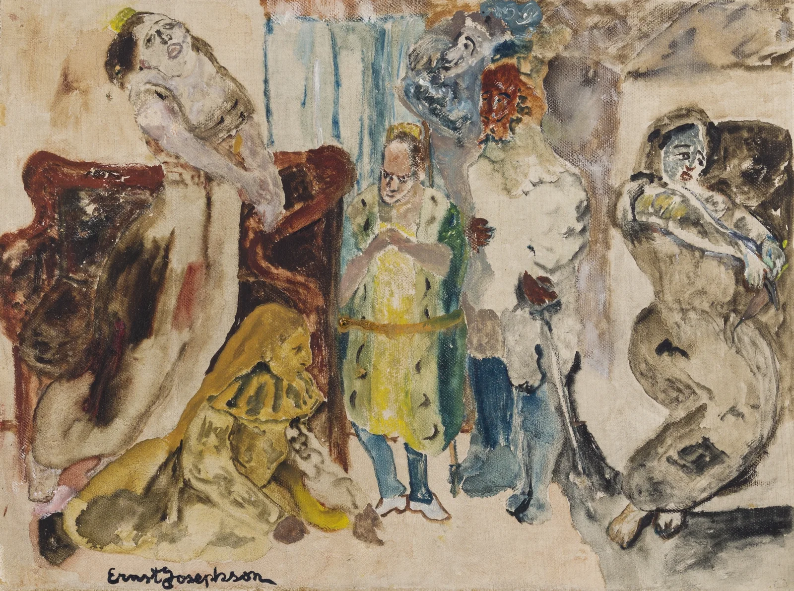 Dramatic Scene av Ernst Josephson