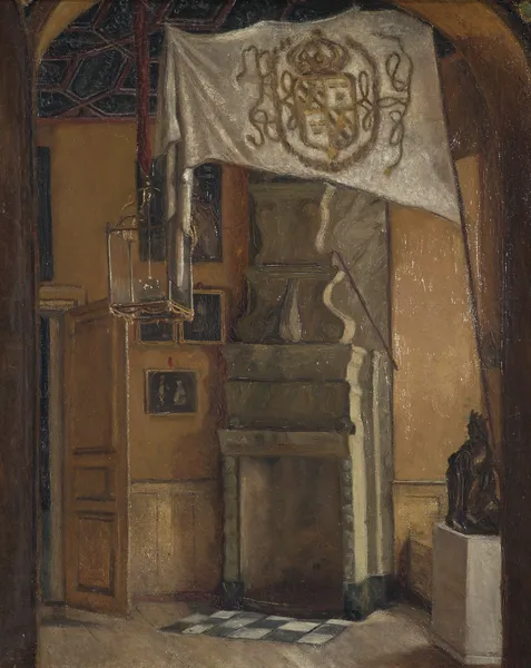 Vaktstugan på Gripsholm av Ernst Josephson