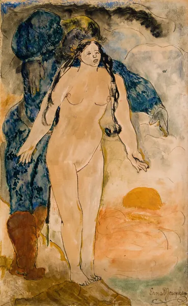 Riddare och jungfru av Ernst Josephson
