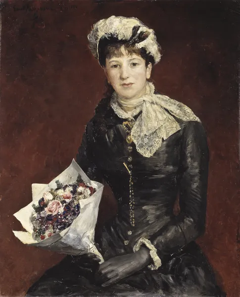Fröken Anna Bagge, född Heyman av Ernst Josephson