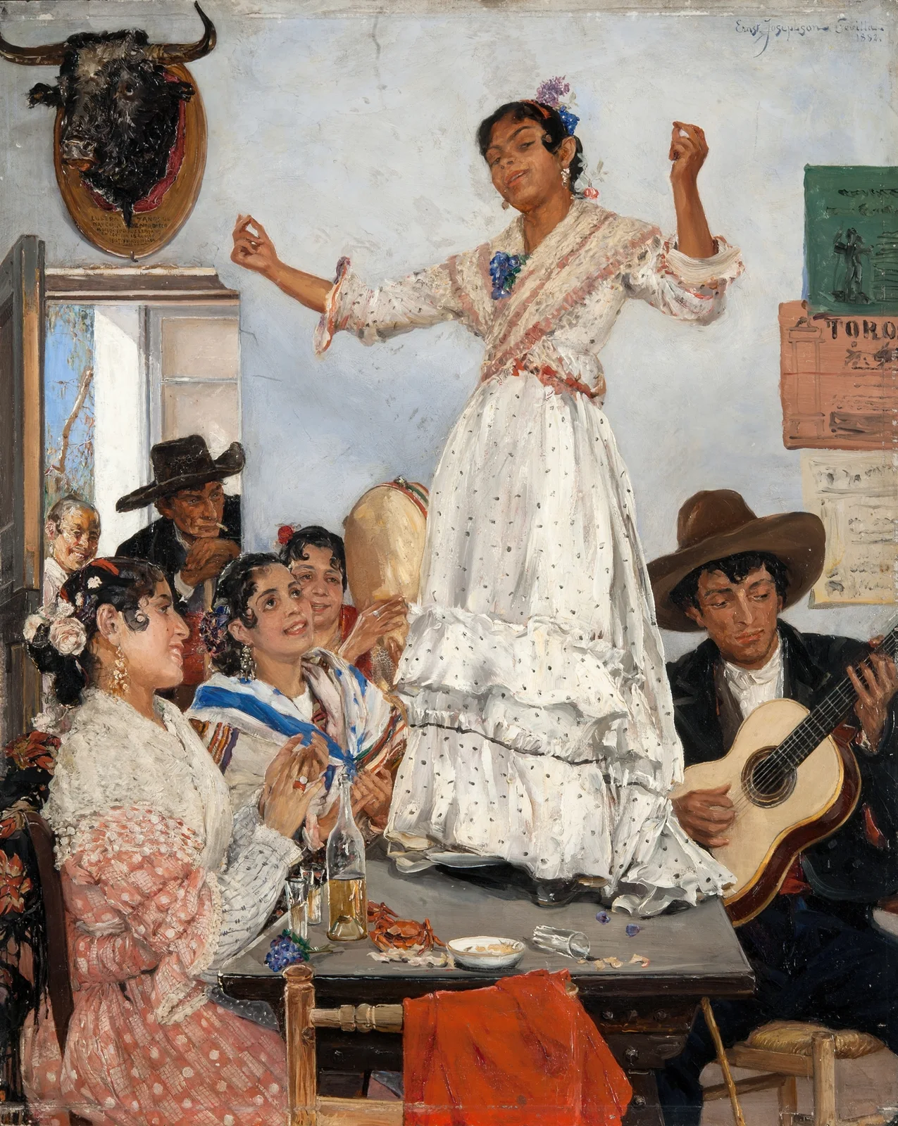 Spanish Dance av Ernst Josephson
