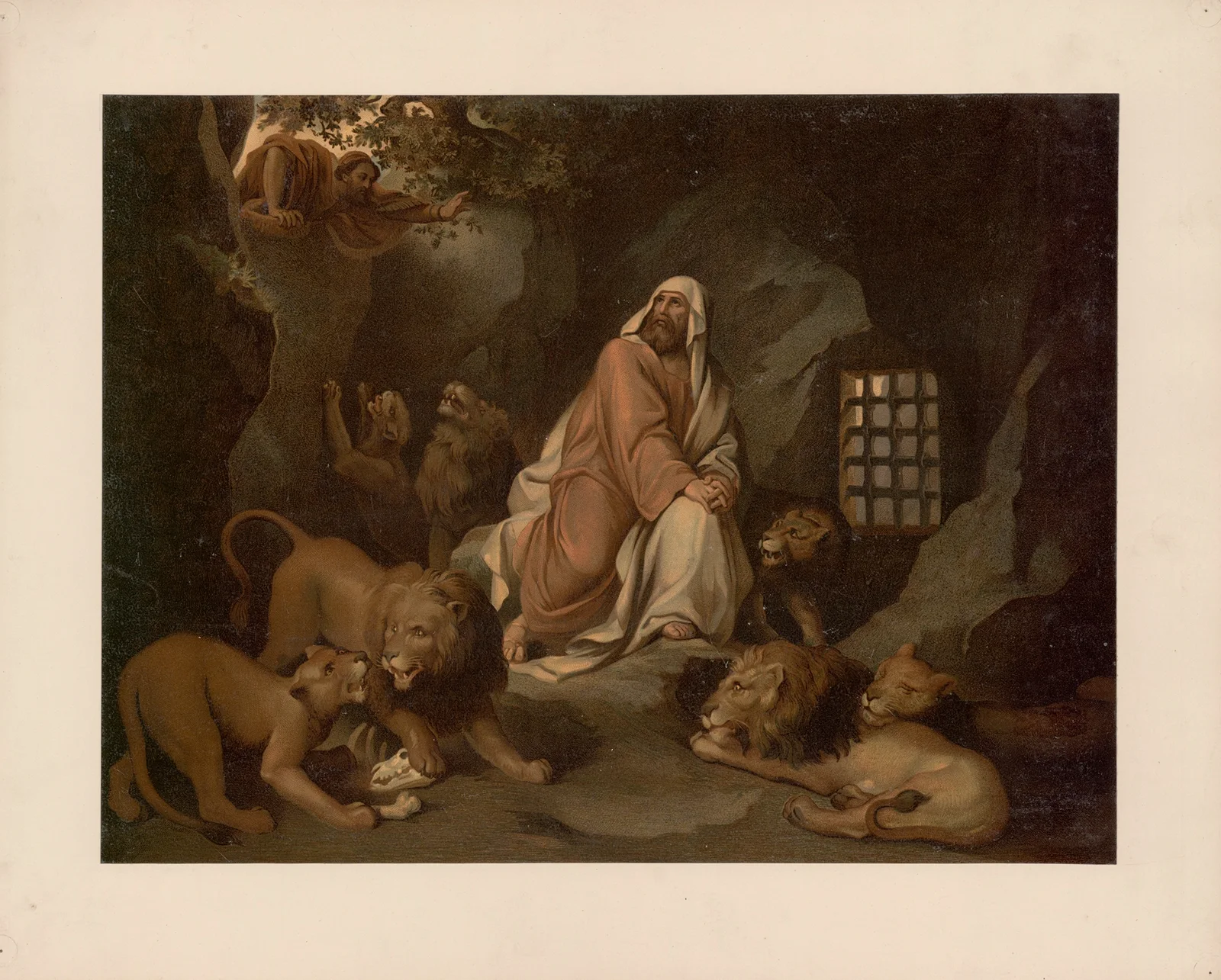 Daniel in the lion’s den av Ernst Pessler