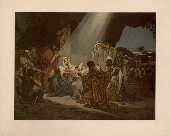 The Birth of Jesus av Ernst Pessler