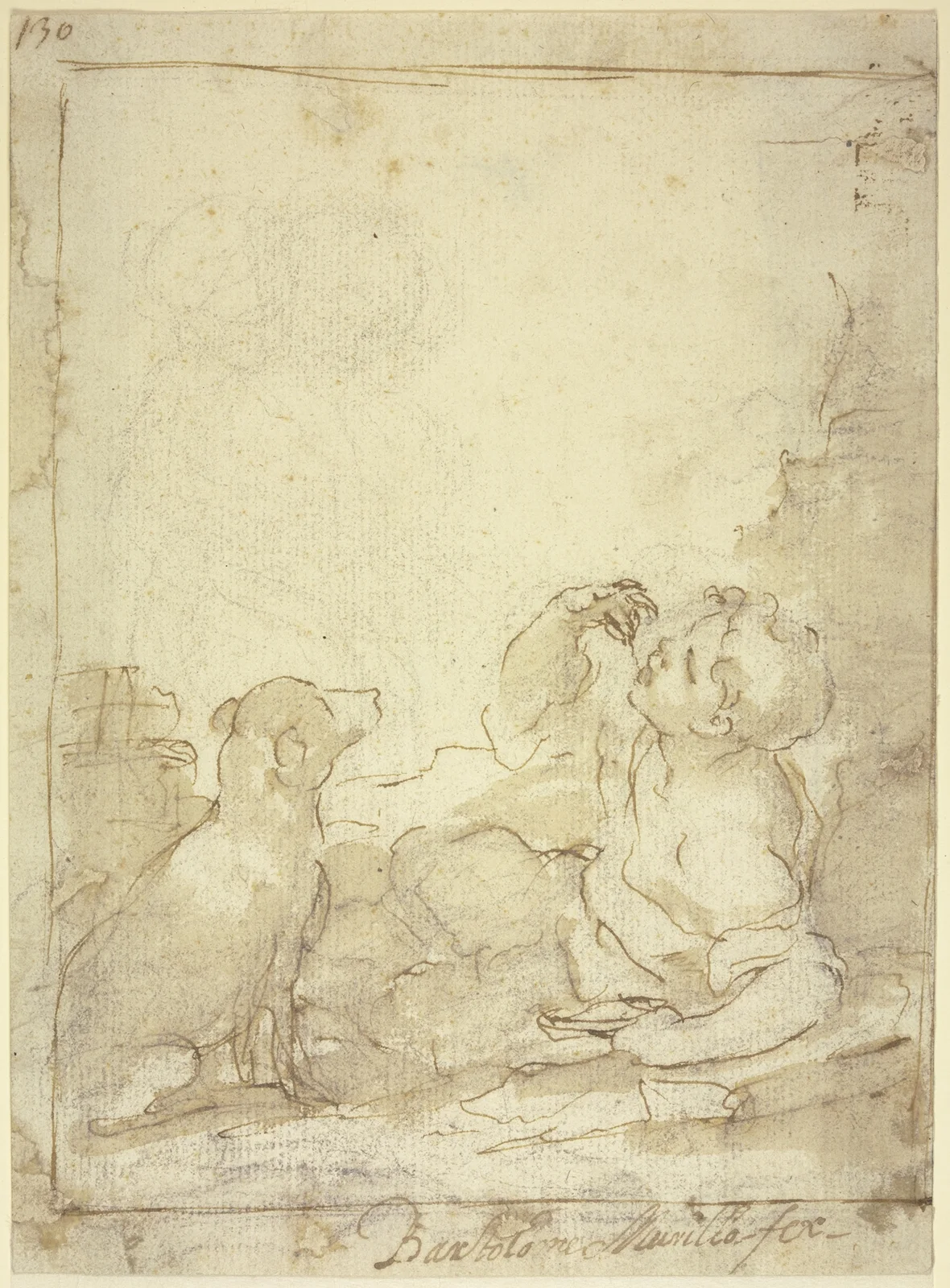 Eater of a melon av Bartolomé Estebán Murillo