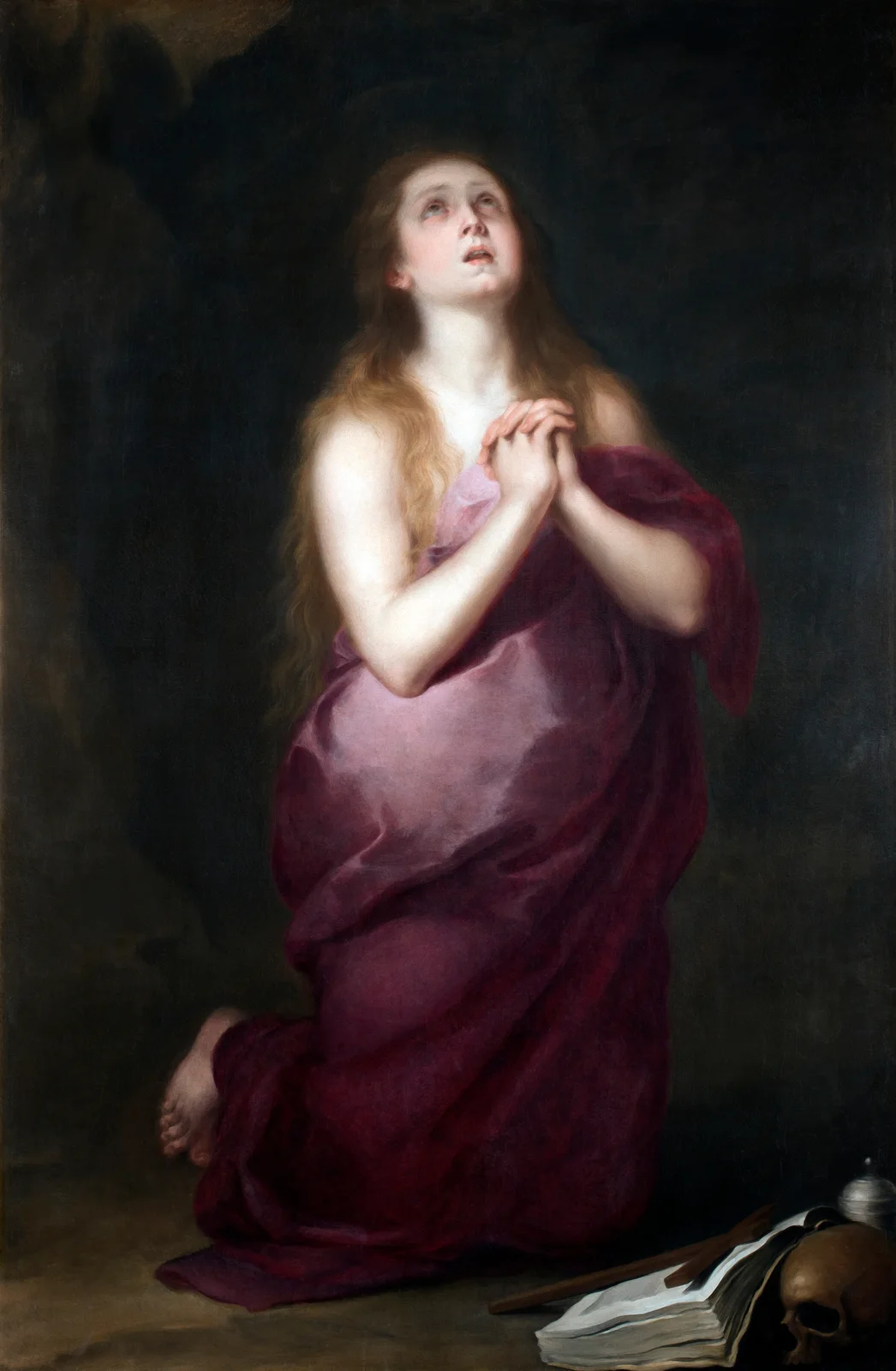 The Penitent Magdalene av Bartolomé Estebán Murillo