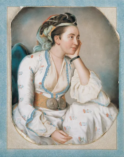 A Woman in Turkish Dress av Jean-Etienne Liotard