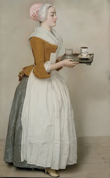 The Chocolate Girl av Jean-Etienne Liotard