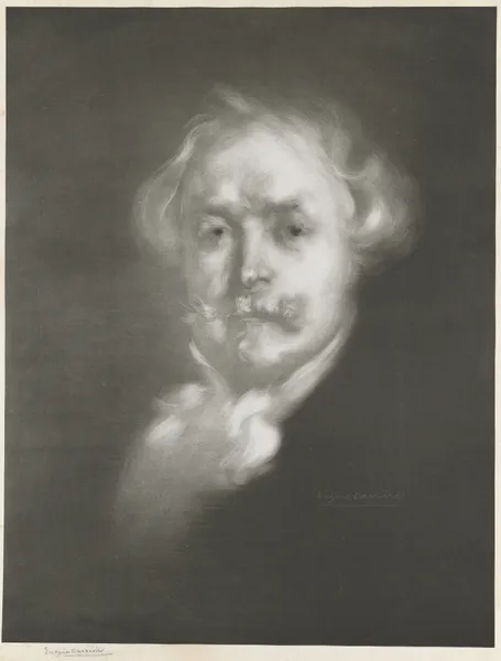 Edmond de Goncourt av Eugène Carriere