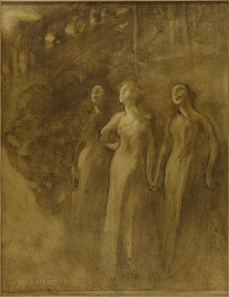 La jeunesse av Eugène Carriere