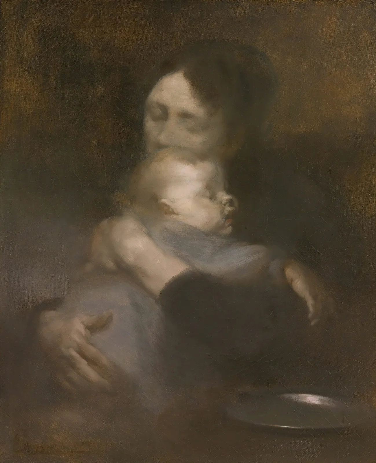Maternité (tendresse) av Eugène Carriere